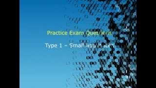 Video (training): epa cfc 608 - type 1 - small appliances - practice exam questions