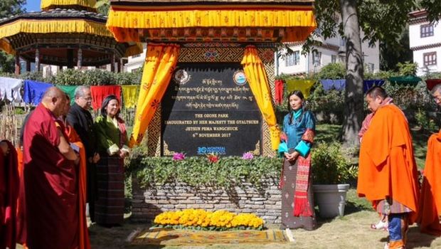 Bhutan: Her Majesty The Gyaltsuen commemorates the 30th Anniversary of the Montreal Protocol