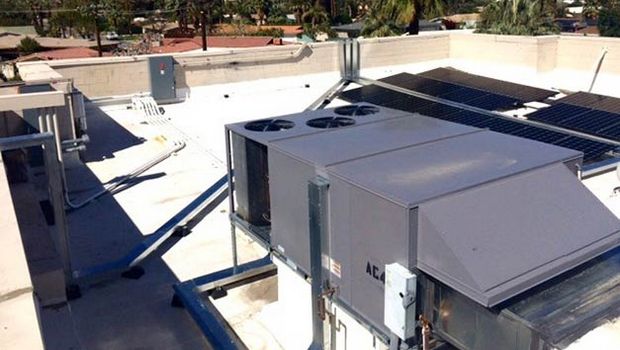 Cooling solution combines PV and ice storage