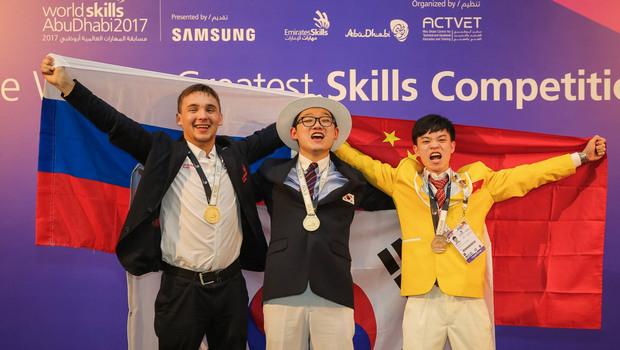 Korea and Russia win WorldSkills Gold