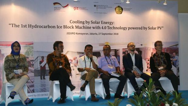 Solar R290 ice machine debuts at R&HVAC Indonesia 2018