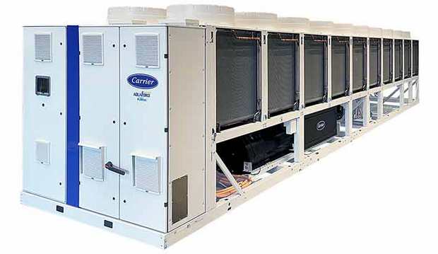 Carrier extends R1234ze chiller to 1.3MW