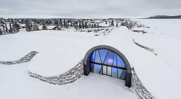 CO2 refrigeration maintains IceHotel