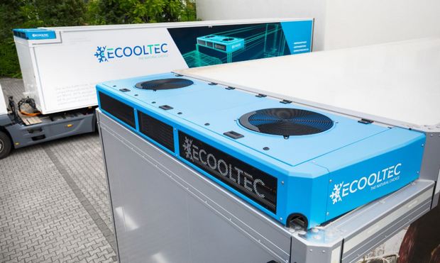 ECOOLTEC develops hydrocarbon-based electric refrigeration unit for trucks