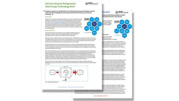 IoR briefs on heat pumps and circular economy