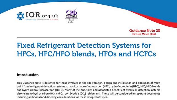 IoR updates leak detection guidance