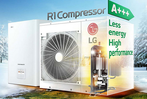 LG extends R32 use to Therma V split heat pump