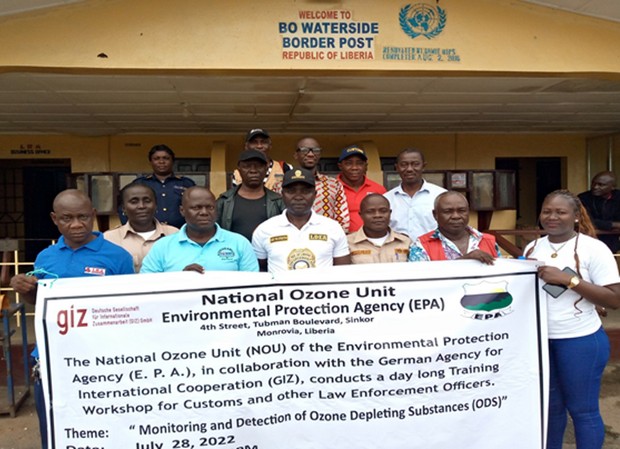 Liberia. EPA trains customs Officers, others on ozone depleting substances’ detection