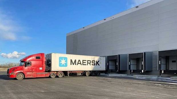 Maersk opens largest CO2 cold store in Russia