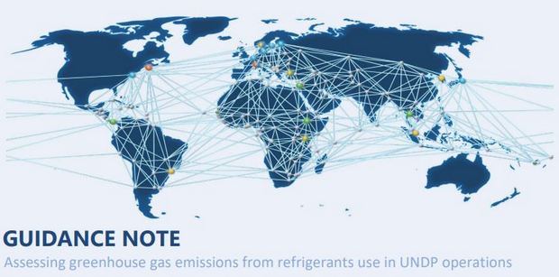 Managing the carbon footprint related to leakage of refrigerants