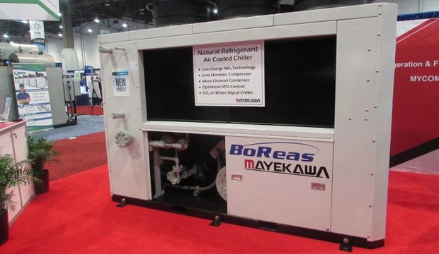 Mayekawa debuts two low-charge ammonia chillers