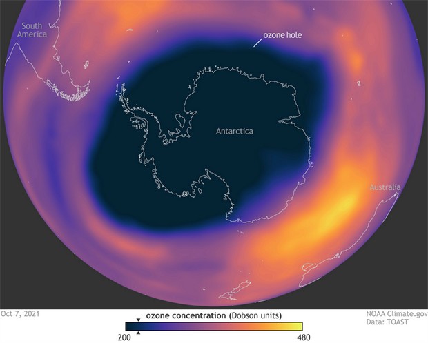 Path to recovery of ozone layer passes a significant milestone
