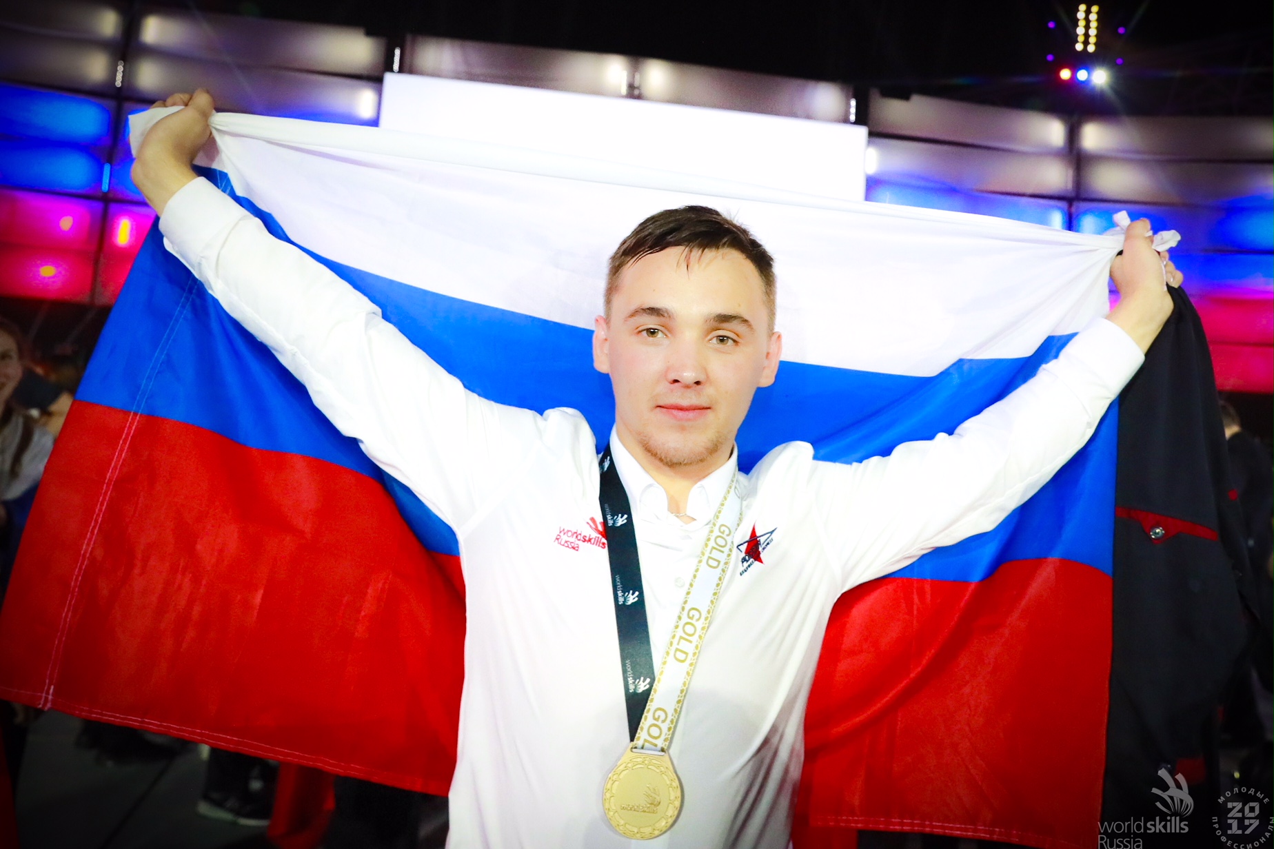 Россиянин Вадим Поляков - чемпион мира в WorldSkills в Абу-Даби