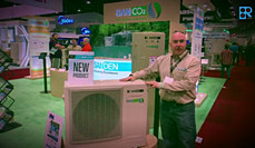 Sanden presents SAN<sub>2</sub> heat pump water heater