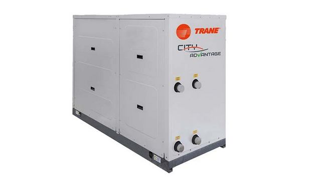 Advantage Trane with City heat pump